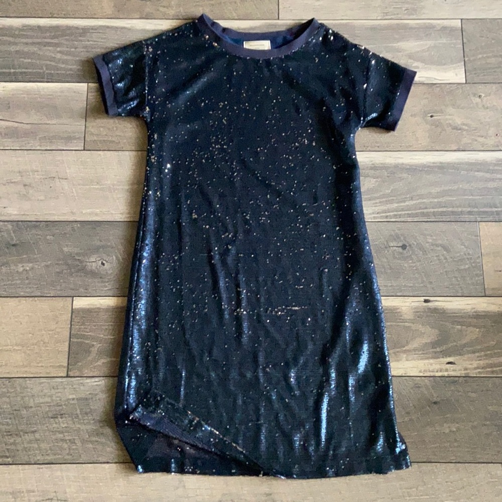 Anthro Moulinette Soeurs Sequin Easy Fit Shift Dress - Picture 4 of 16